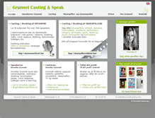 Tablet Screenshot of grunnetcasting.com